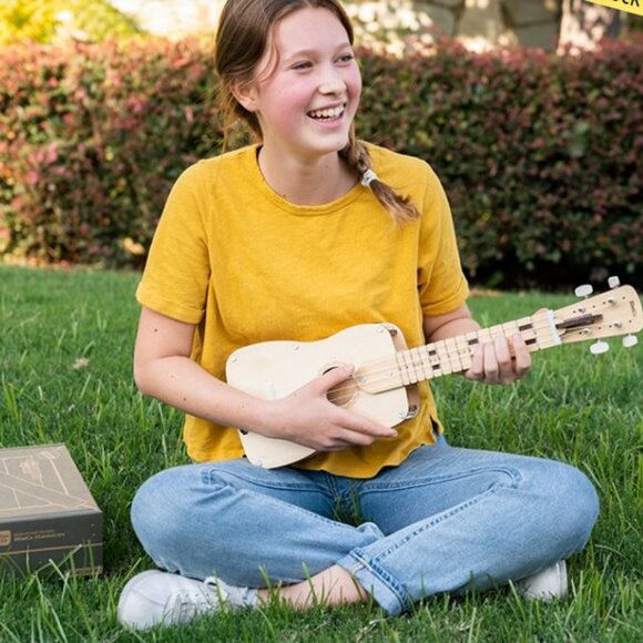 KiwiCo. Kiwi Co. Ukulele Musical Instrument DIY Ukelele Science Kit Craft Set Su - Picture 4 of 16